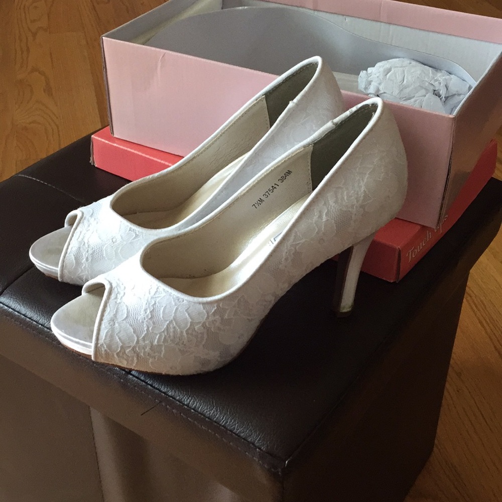 Lace heels